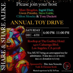 Annual Toy Drive Sat. Dec. 6th, 2025